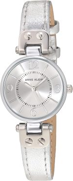 Anne Klein Women's Leather Strap Watch